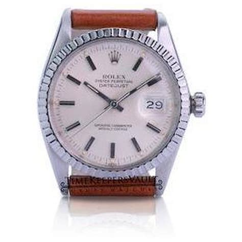 rolex classico uomo cinturino pelle